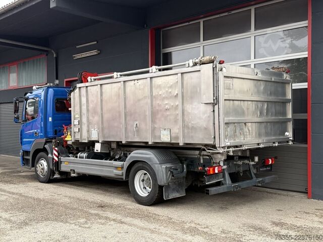 شاحنة نقل المواشي MERCEDES-BENZ Atego 1524 Kadaver FASSI Kran Kipphydr. Klima