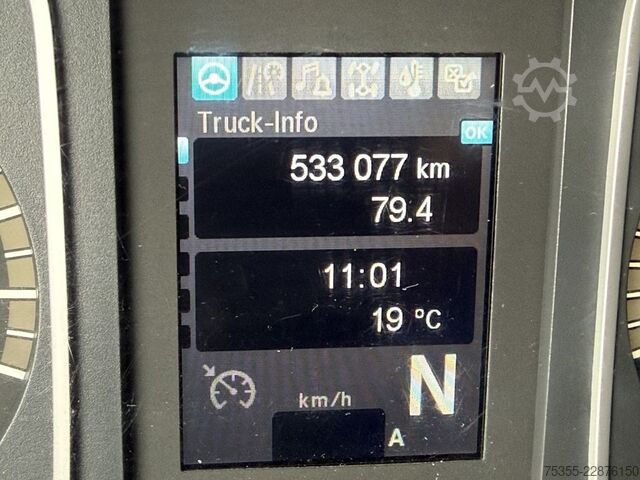 شاحنة نقل المواشي MERCEDES-BENZ Atego 1524 Kadaver FASSI Kran Kipphydr. Klima
