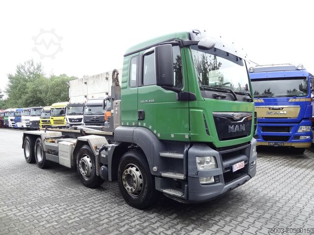 Kipper LKW MAN TGS 35.440 8X4 BB VDL Haken