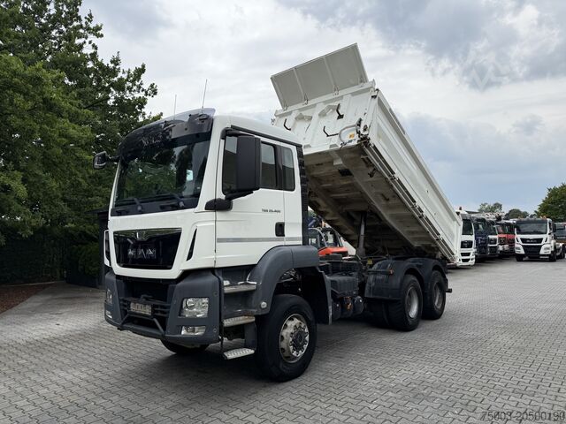 Dreiseitenkipper LKW MAN TGS 26.400 6X6 BB Meiller