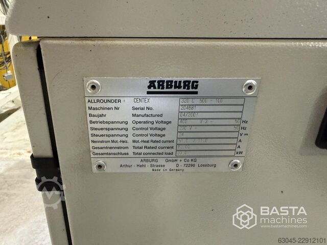 Arburg 320C 500-100 (2007) Arburg 320C 500-100