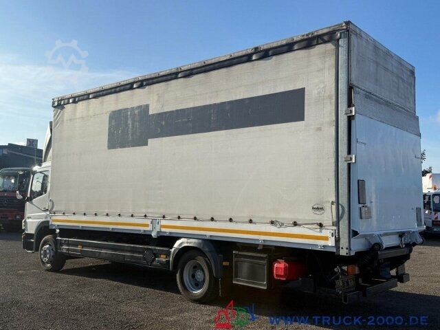 Tovorno vozilo s ravno platformo in ponjavo Mercedes-Benz Atego 1224 Schiebeplane L+R Edscha MBB LBW 1,5T