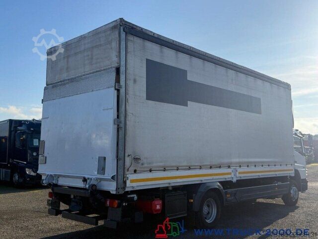 Tovorno vozilo s ravno platformo in ponjavo Mercedes-Benz Atego 1224 Schiebeplane L+R Edscha MBB LBW 1,5T