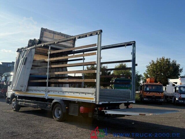 Tovorno vozilo s ravno platformo in ponjavo Mercedes-Benz Atego 1224 Schiebeplane L+R Edscha MBB LBW 1,5T