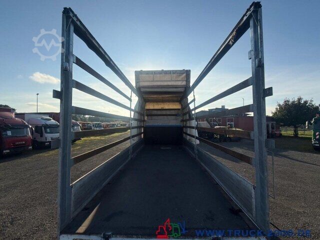 Tovorno vozilo s ravno platformo in ponjavo Mercedes-Benz Atego 1224 Schiebeplane L+R Edscha MBB LBW 1,5T