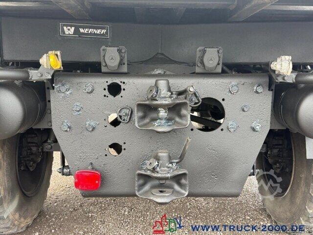 Tovornjak s ploščadjo Unimog U4000 4x4 Palfinger Kran PK10501 Hakenhöhe 11,5M