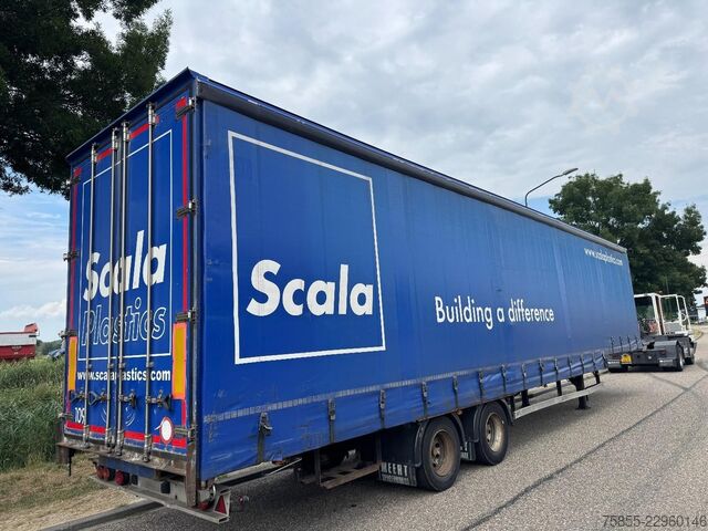 รถตักกึ่งต่ำ Meert Semi Curtainside / SAF / Double Tires