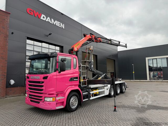 Hook arm system Scania G410 8x4 Haaksysteem / kraan Euro 6 Retarder