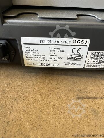 Laminasyon makinesi IBICO IL-12HR