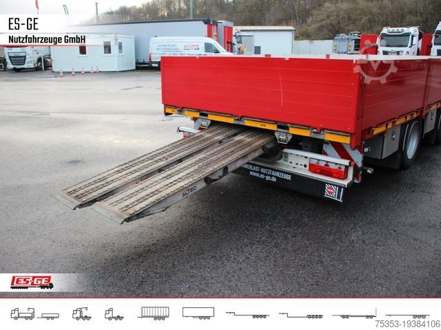 Remorcă cu platformă de lucru ES-GE Tandemanhänger - Containerverr.