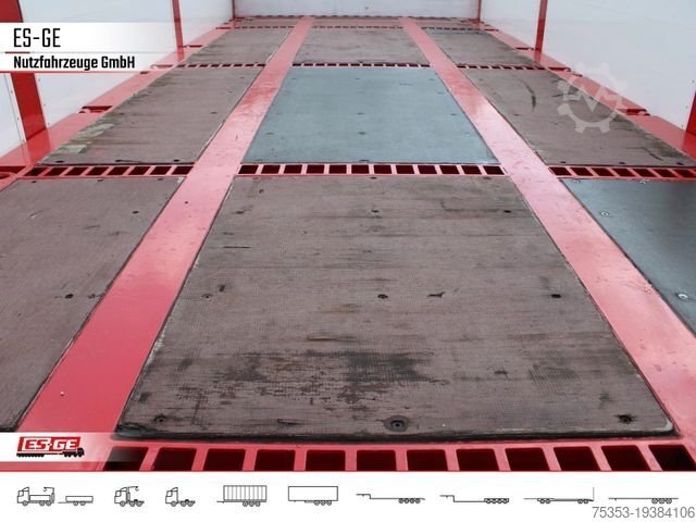 Ремарке с работна платформа ES-GE Tandemanhänger - Containerverr.