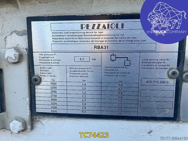 نقل المواشي Pezzaioli DOUBLE ETAGES