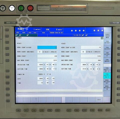 CNC dreie- og fresesenter Mori Seiki NTX 2000 SZ 1500