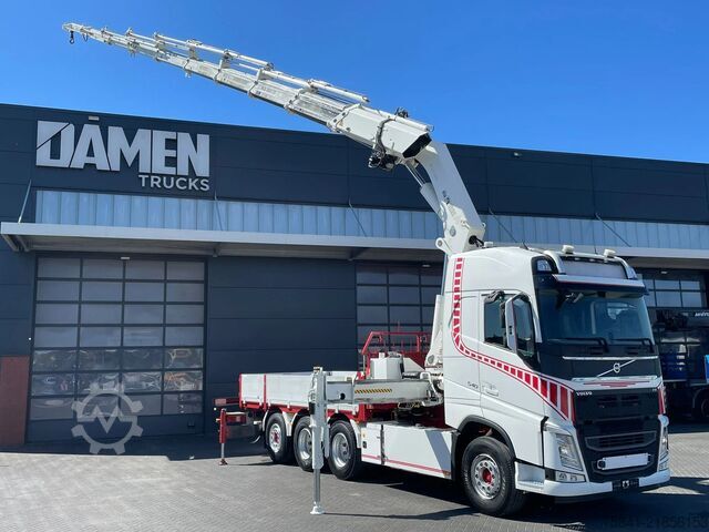 Camion-grue Volvo FH 540 8x4 HIAB 554E-9 HIPRO
