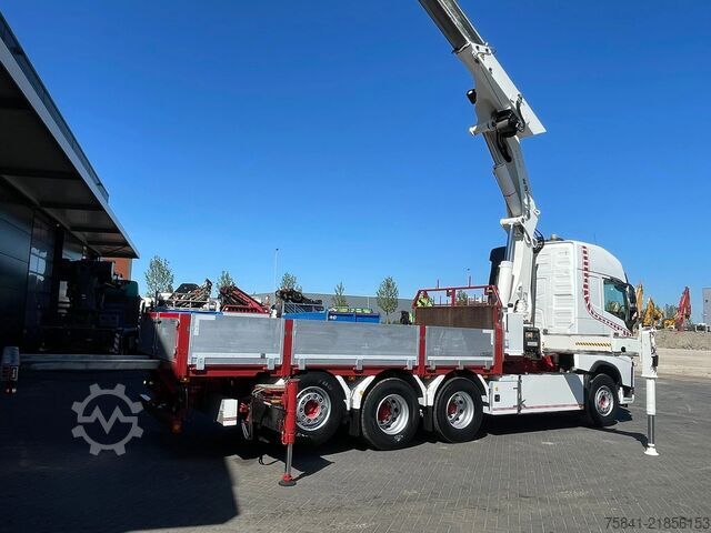 Camion-grue Volvo FH 540 8x4 HIAB 554E-9 HIPRO
