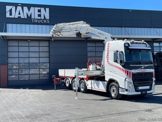 Camion-grue Volvo FH 540 8x4 HIAB 554E-9 HIPRO