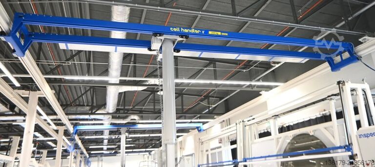 230 S70 2 x 22 m viseča proga z 2 vakuumskima dvigaloma Abus/Framatech 230 S70 2 x 22m hangbaan met 2 vacuümhef