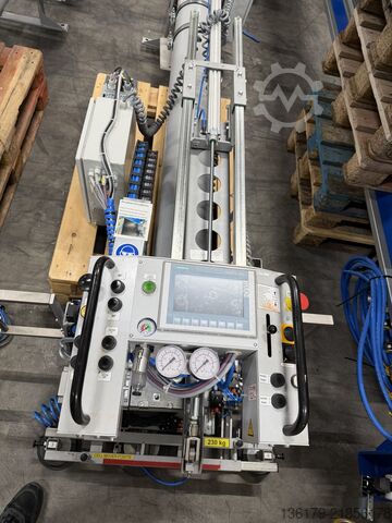 230 S70 2 x 22 m viseča proga z 2 vakuumskima dvigaloma Abus/Framatech 230 S70 2 x 22m hangbaan met 2 vacuümhef