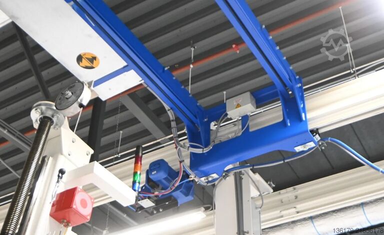 230 S70 2 x 22 m viseča proga z 2 vakuumskima dvigaloma Abus/Framatech 230 S70 2 x 22m hangbaan met 2 vacuümhef