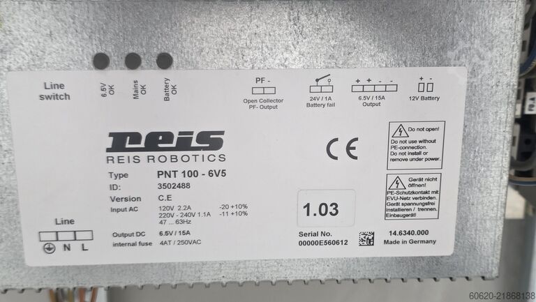 Priemyselný robot Reis Robotics RV130 + RS5