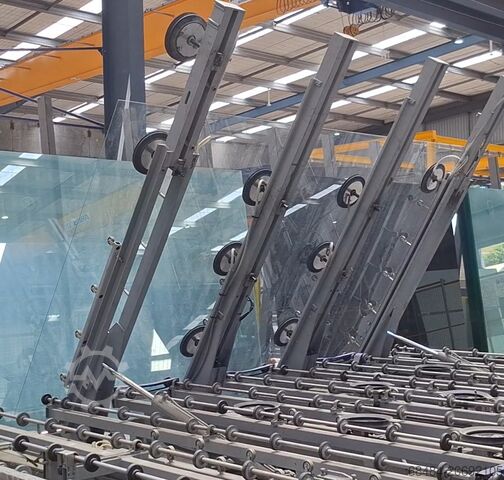 Línea de corte de vidrio con cargador LISEC LBR+ATHD+GFB37-33+BTS37-33