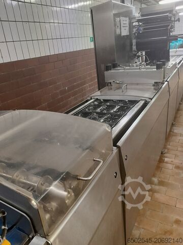 Jookide tootmise masin Variovac packing line Busch vacuumpump Primus