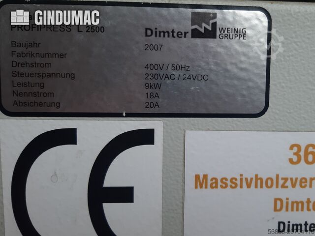 Lamineringspress DIMTER PROFIPRESS L2500
