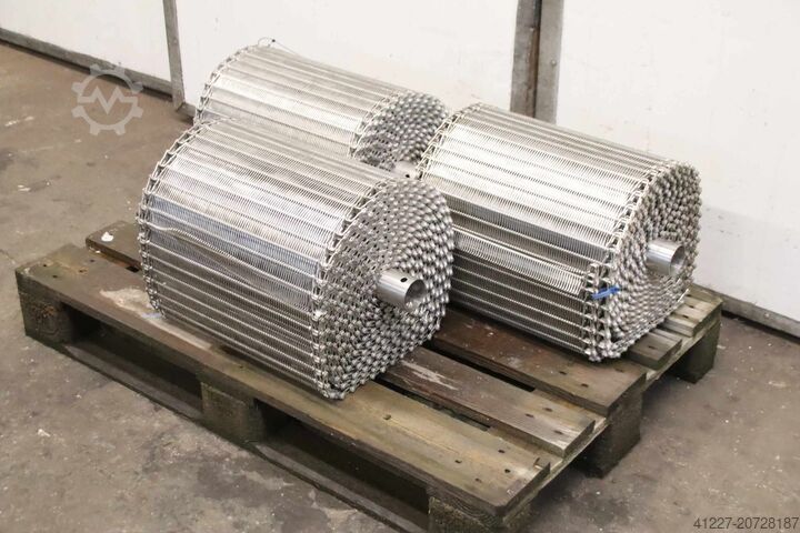 コンベアベルトリンクベルトステンレス Costacurta VICO FLEX  Breite 455 mm