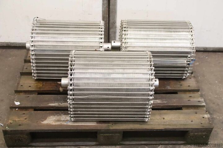 コンベアベルトリンクベルトステンレス Costacurta VICO FLEX  Breite 455 mm