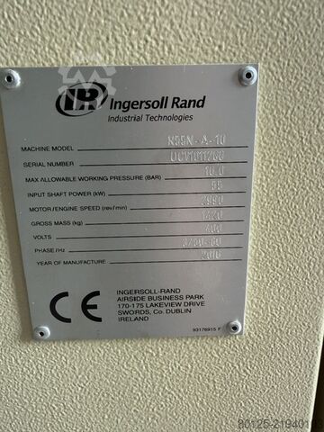 圧縮空気用冷凍式ドライヤー Ingersoll-Rand R55N-A-10