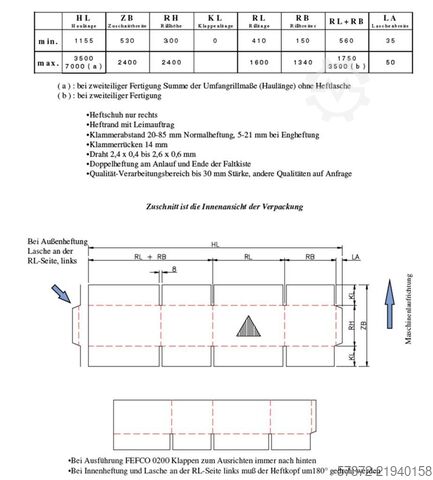 Aghrafator de masă cu cap dublu Bahmüller ZH 56
