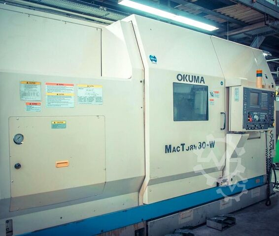 Pusat pemusingan CNC Okuma Macturn 30 W OSP 7000L