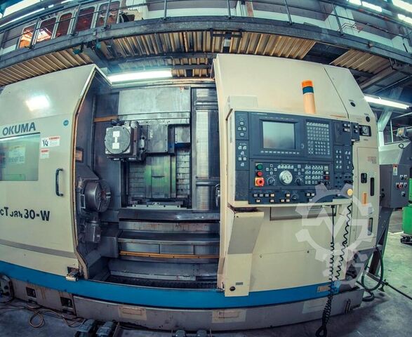 Pusat pemusingan CNC Okuma Macturn 30 W OSP 7000L