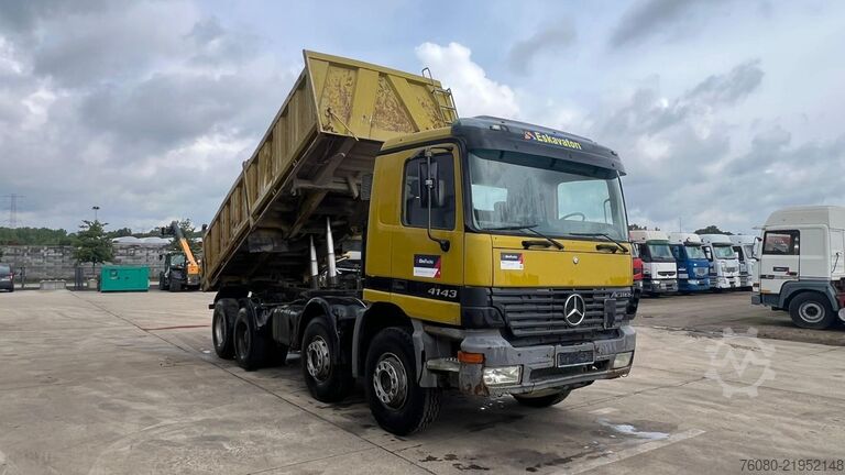3-Seiten-Kipper Mercedes-Benz Actros 4143 (EPS / LAMES / GRAND PONT / STEEL S...