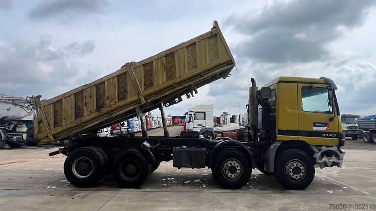 3-Seiten-Kipper Mercedes-Benz Actros 4143 (EPS / LAMES / GRAND PONT / STEEL S...
