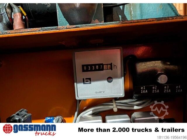 Sonderausbau-Transporter Unimog U52 411 4x4, Schmidt Schneefräse mit Separatmotor