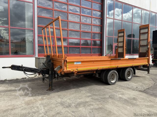 Remolque volquete Blomenroehr 896/14000  14 t Tandem 2 Seiten Kipper   Tieflader