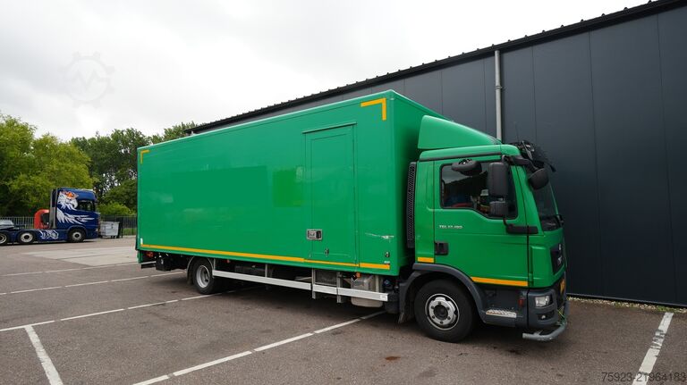 Koffert MAN TGL 12.190 Closed box truck