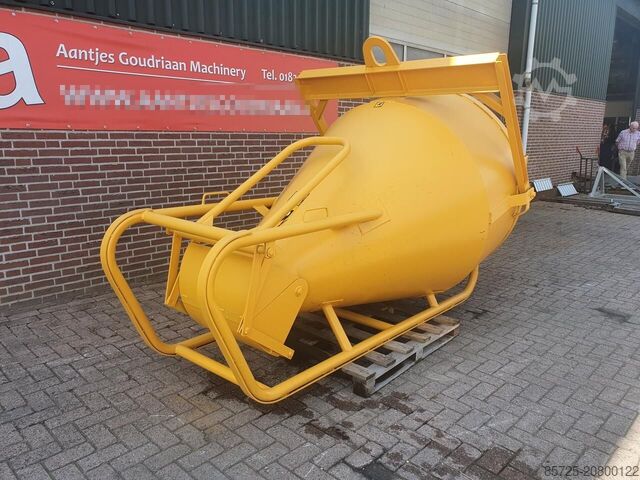 Betonmolen Beton kubel 2000 liter