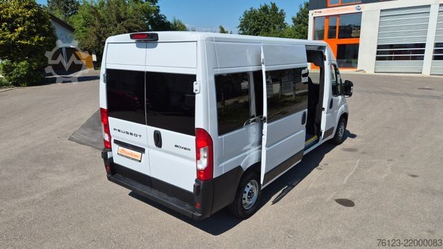 উচ্চ ছাদের ভ্যান PEUGEOT Boxer  Hochraum 9 Sitzer L3H2 verglast BlueHDi