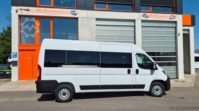 উচ্চ ছাদের ভ্যান PEUGEOT Boxer  Hochraum 9 Sitzer L3H2 verglast BlueHDi