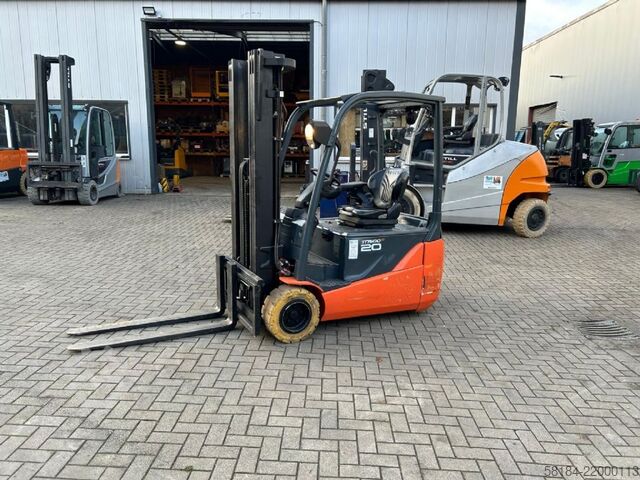 বৈদ্যুতিক 3 চাকা ফর্কলিফ্ট Toyota 8FBE20T
