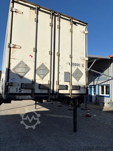 Wissellaadbak met koelopbouw SCHMITZ BDF Kühlkoffer Carrier 750 läuft