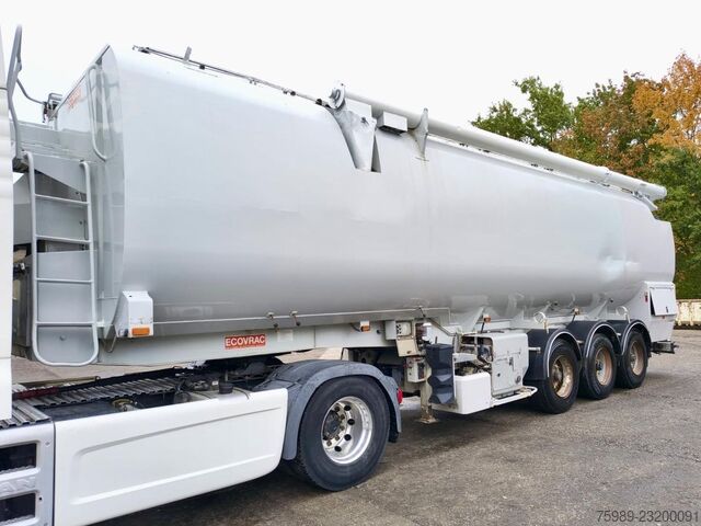Ecovrac AUGER VIJZEL + Air , HATZ DIESEL, 6 COMPARTMENTS, 3 AXLES,  Liftas MVI2164 Ecovrac AUGER VIJZEL + Air , HATZ DIESEL, 6 COMPARTMENT...