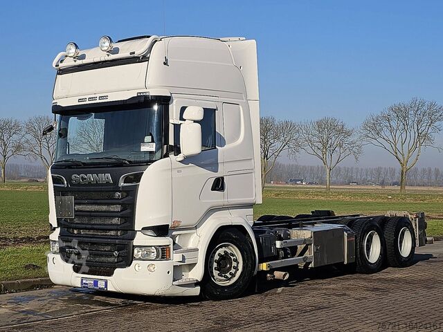 Chassis with cab SCANIA R730 6X4 HNB RETARDER PTO