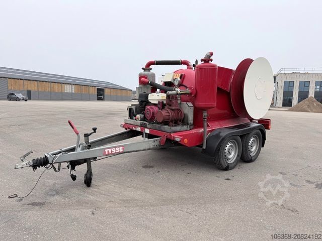 Verkaufsanhänger Tysse / Nomek 1500 L Edelstahl Sauganhänger