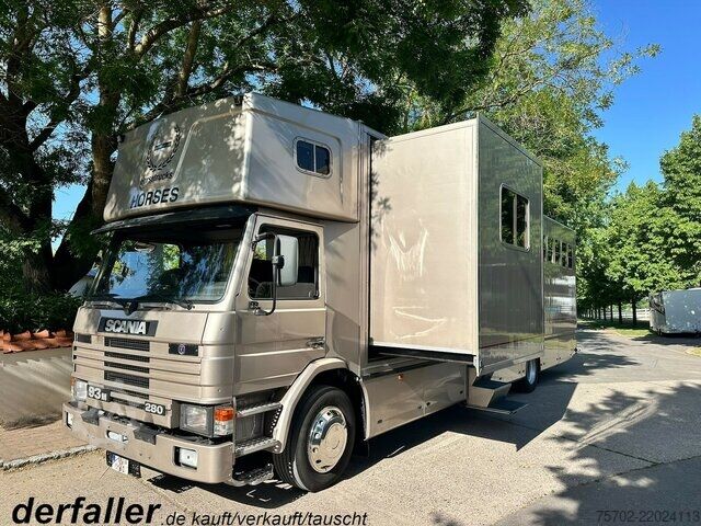 Bestelwagen Scania 93 M 280 Roelofsen 8 Pferde, Popout