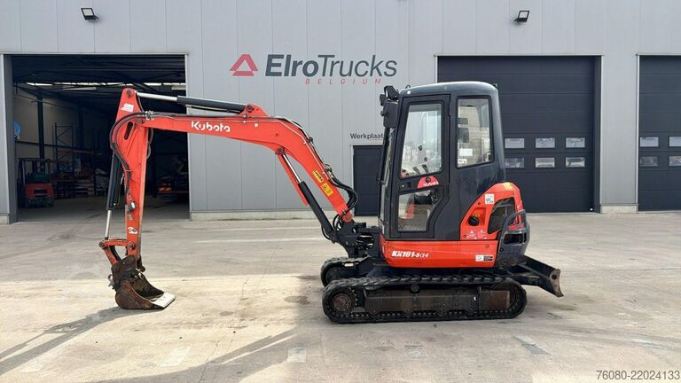 Mini ekskavatorius Kubota KX101-3X4 (BE MACHINE / 6350 H / GOOD CONDITION...