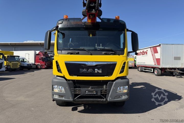 ট্রাকে সংযুক্ত ক্রেন MAN TGS 33.480 6x4 SRX47 / Swiss-Vehicle