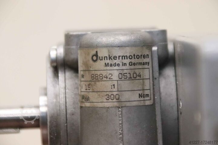 サーボ・ギアード・モーター Dunkermotoren GR 63x55 88842